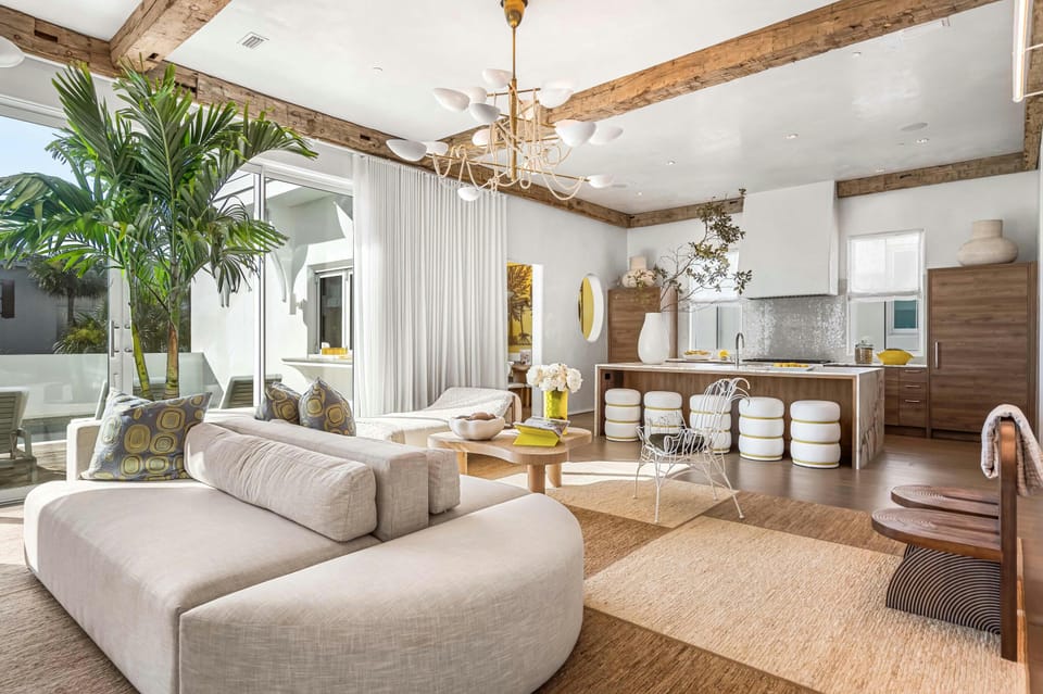 View of kitchen from 2nd floor living room