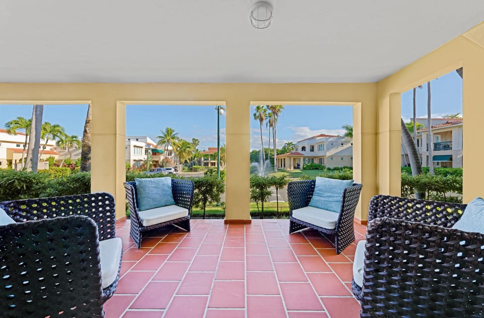 Relaxing patio