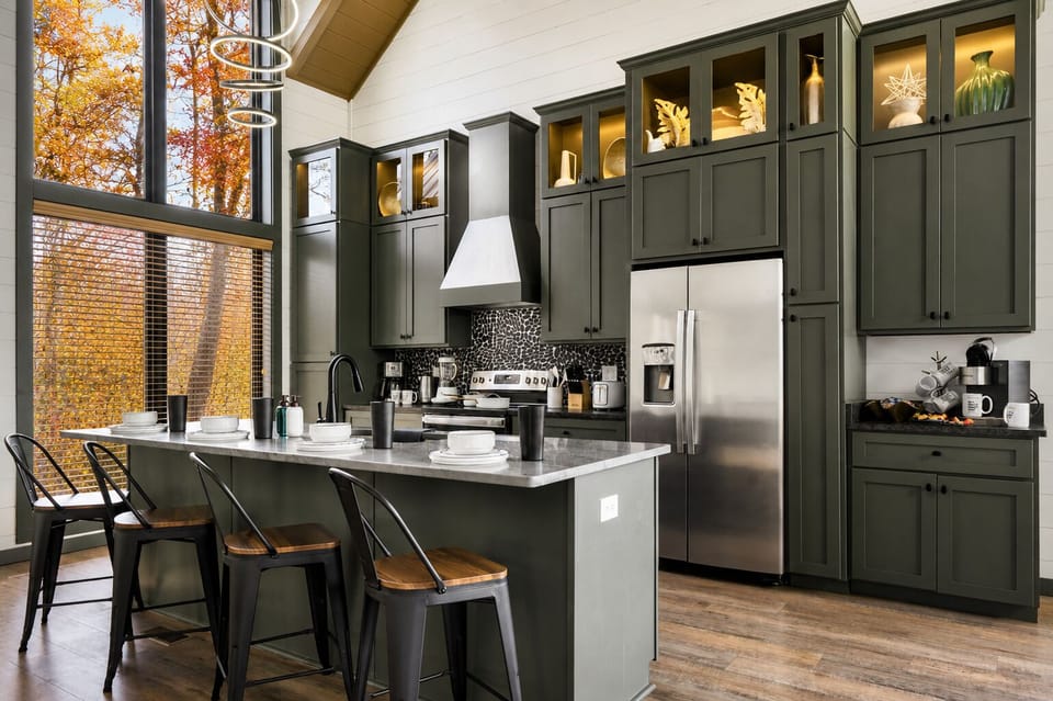 Cook and gather with ease in our fully equipped kitchen.