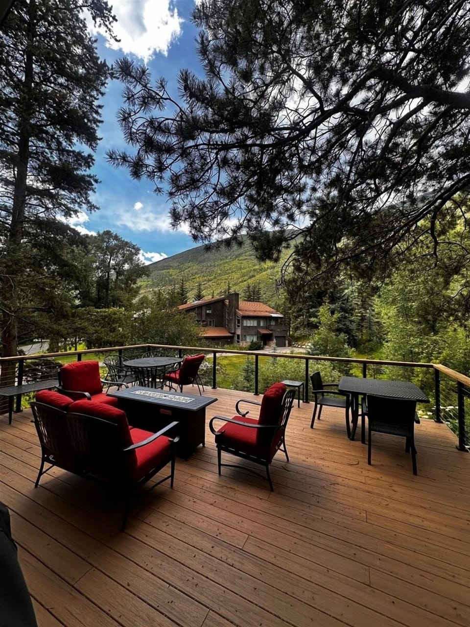 Spacious Deck of the Dining Room great for family gatherings