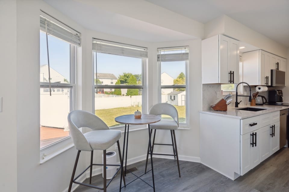 Chair, Furniture, Window, Desk, Table