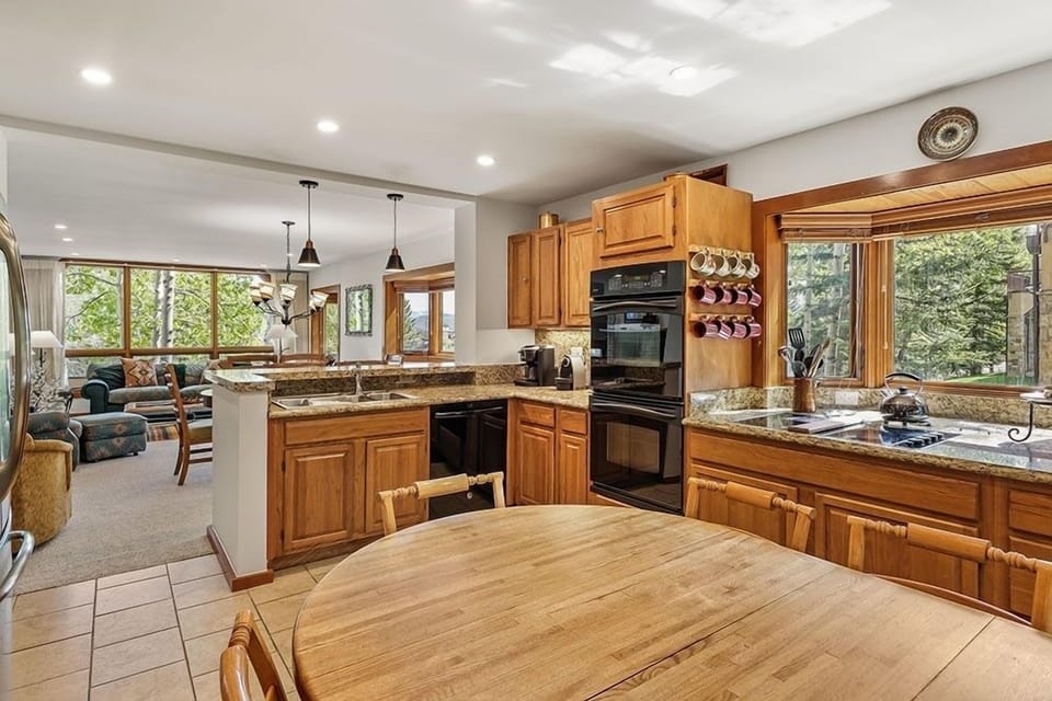 Indoors, Kitchen, Hardwood, Stained Wood, Home Decor