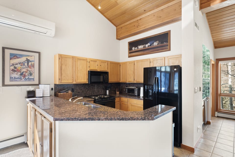 Indoors, Kitchen, Microwave, Oven, Floor