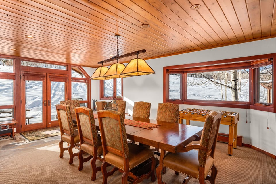 Indoors, Dining Room, Dining Table, Furniture, Table