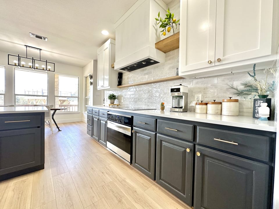 Smart vent hood, electric stove and oven