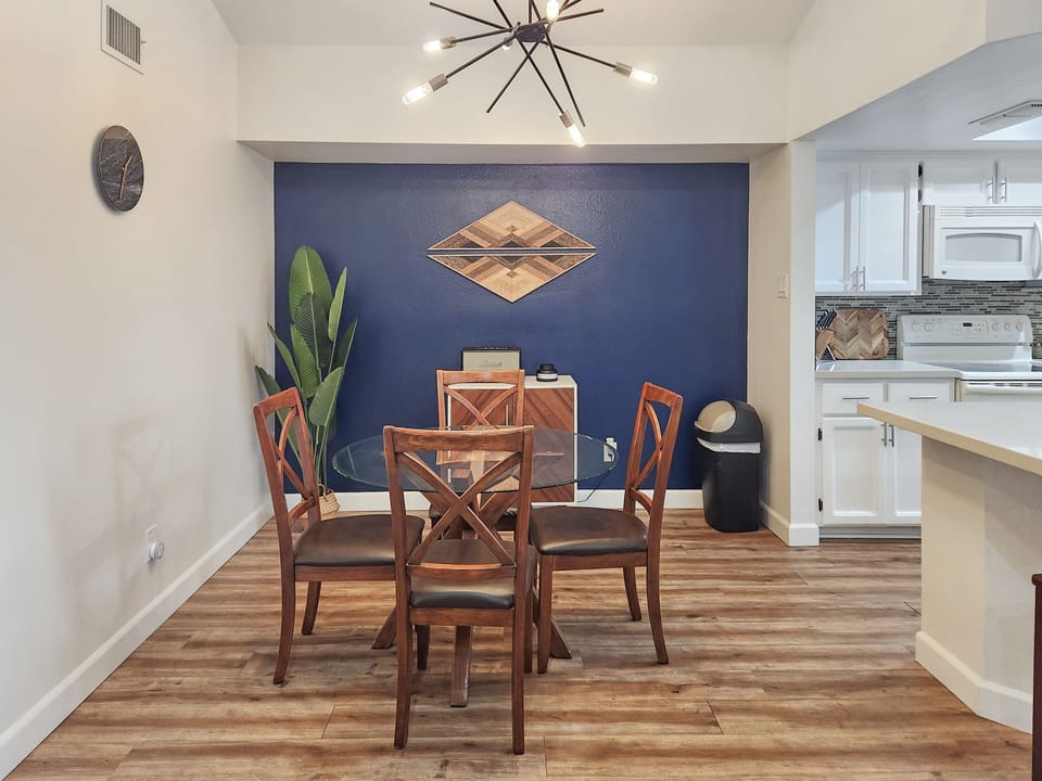 Dining room next to the kitchen