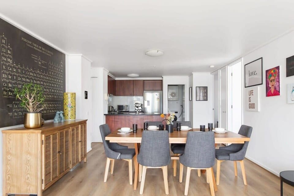 A kitchen & dining.