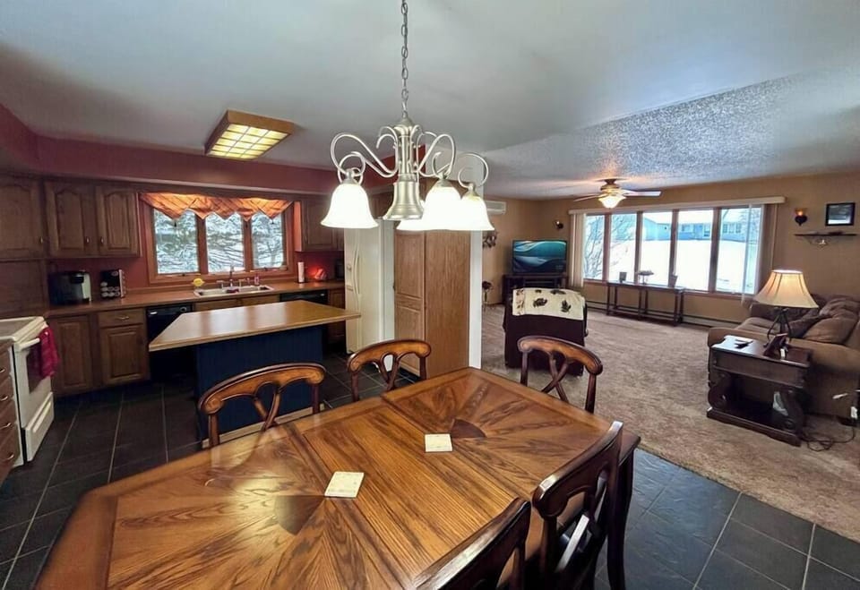 Open concept perfect for your family's stay!