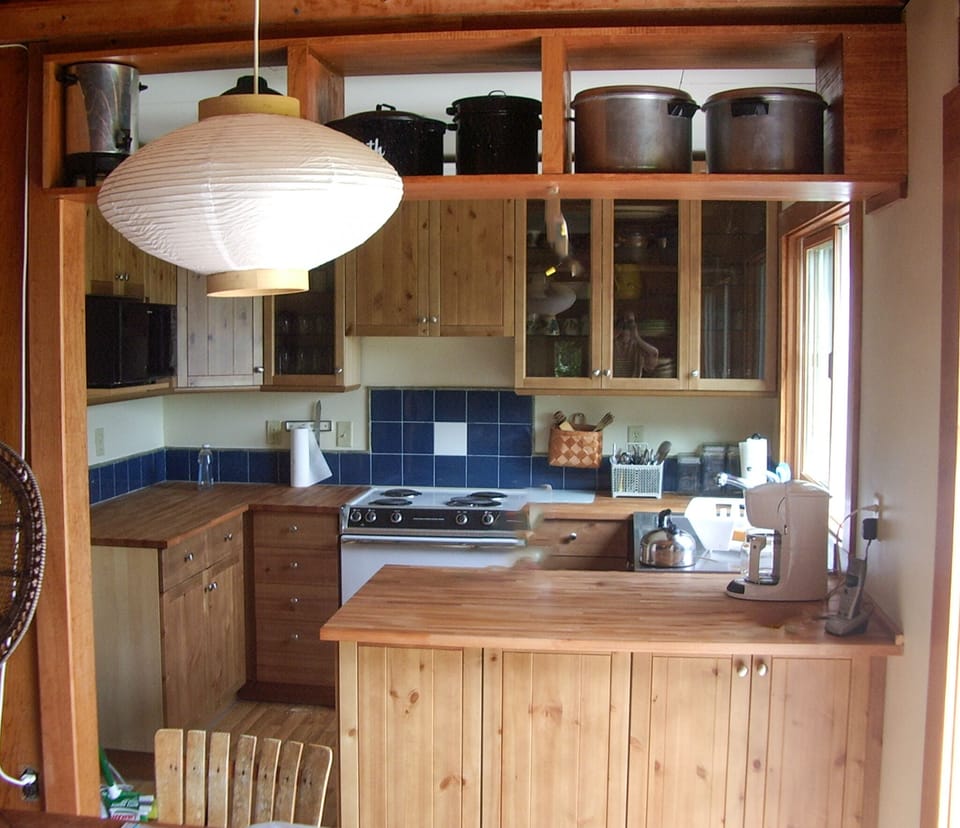 Full kitchen in the original house