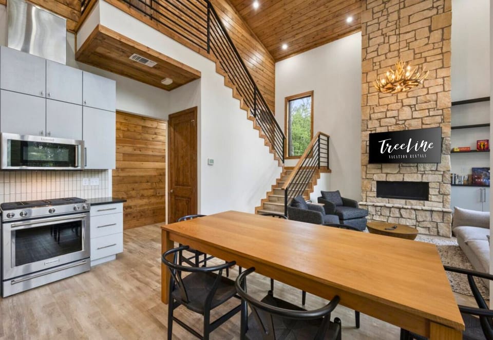 Enjoy an open layout that connects the kitchen and living area.