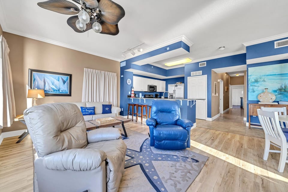 Spacious and open
