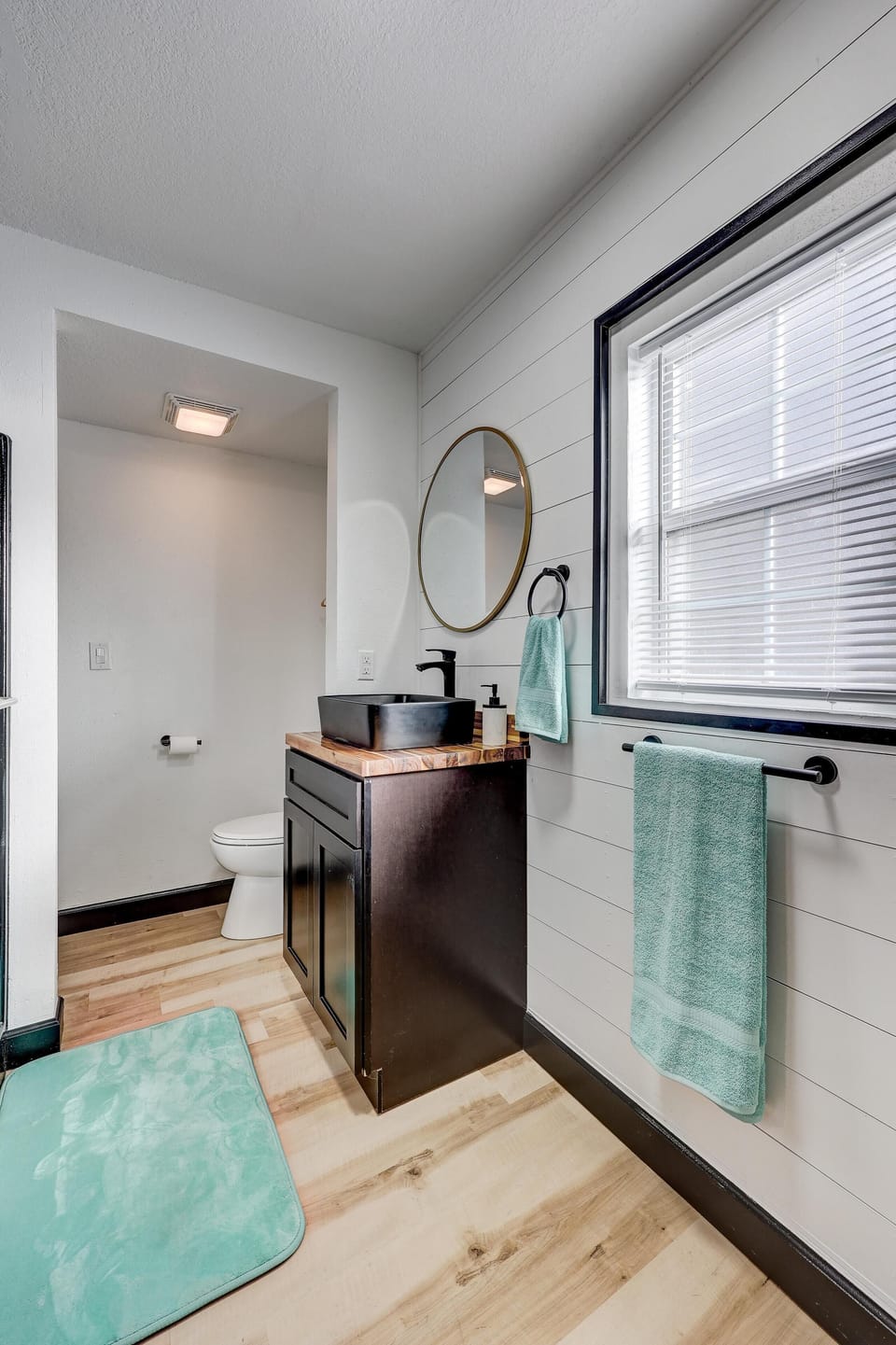 Each Pink Homes property is stocked with fresh towels, wash clothes, and plenty of paper products.