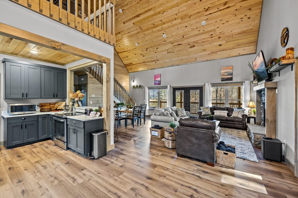 You'll be welcomed with a sprawling floor plan as you enter the house