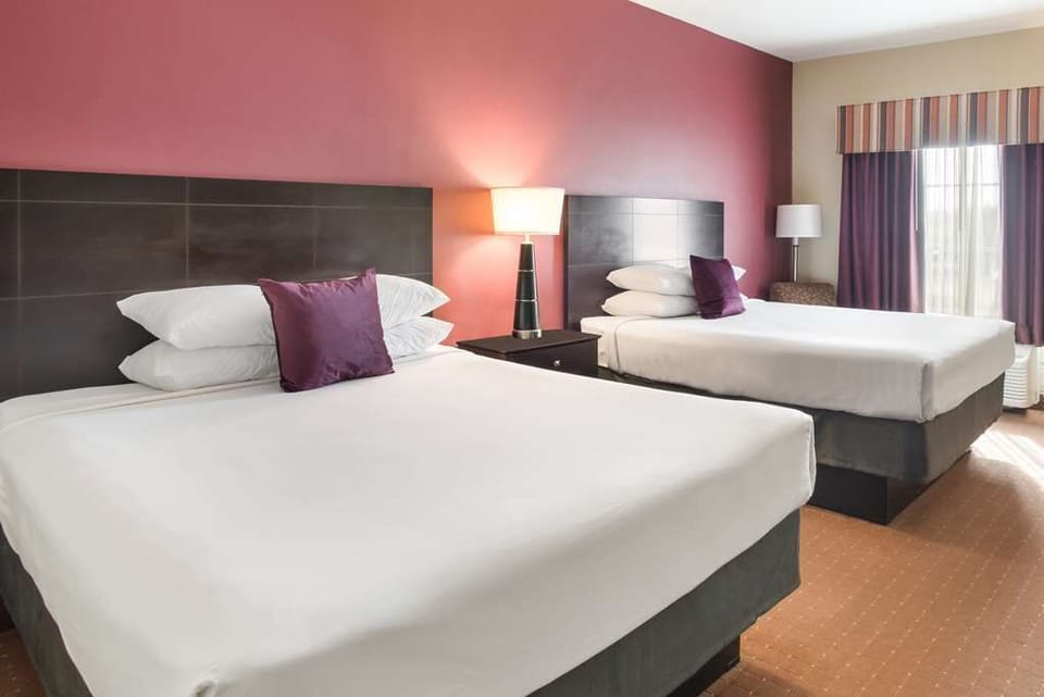 Sink into fluffy pillows and enjoy a calm, quiet evening.