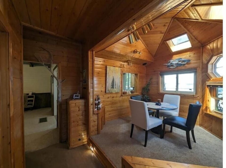 dining room and entry hall