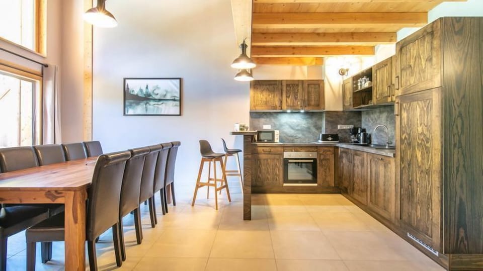 Prepare a small meal in your kitchenette.