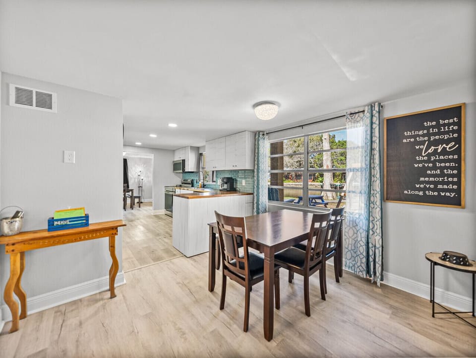 Dining Room with River View