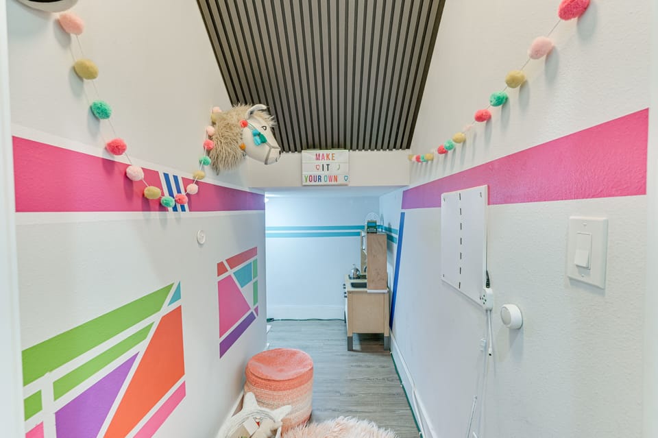 Kids Playroom | Smart TV | Additional Sleeping | Pack ‘n Play | Crib