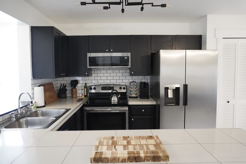 Kitchen with Coffee Station