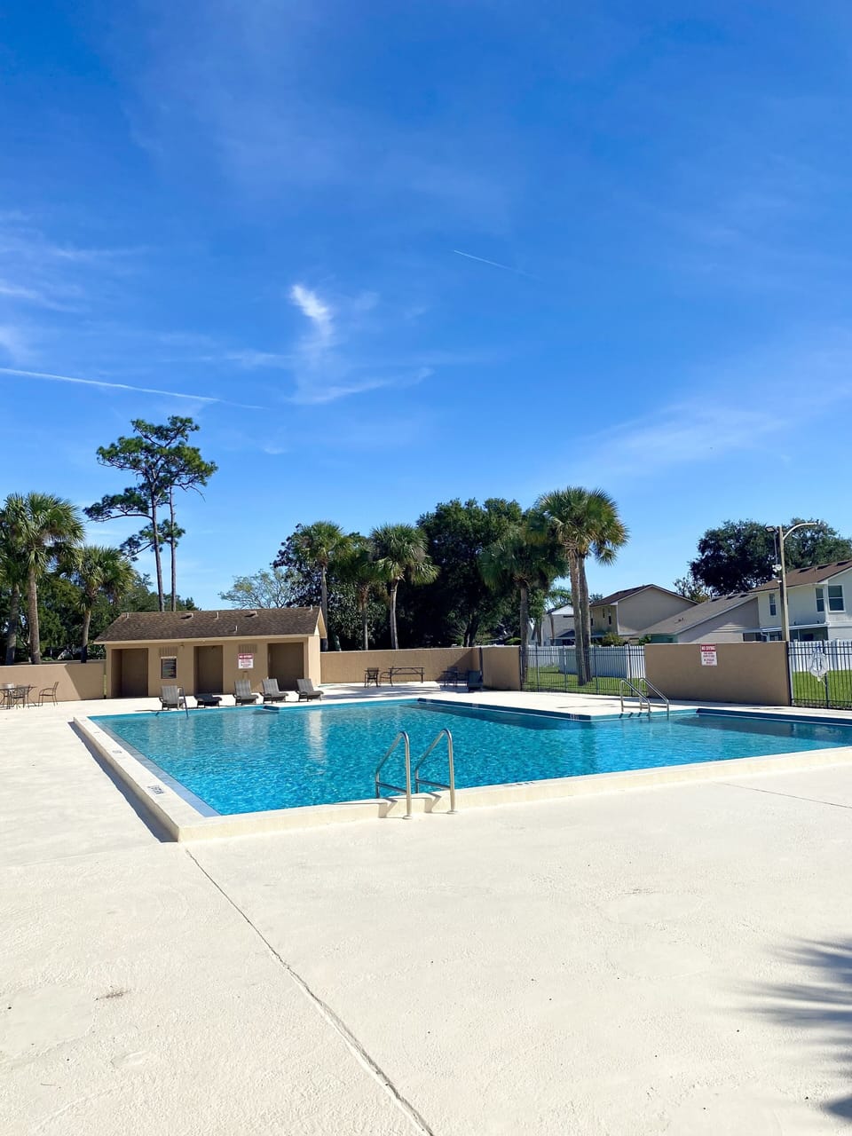 Community Pool directly across the street