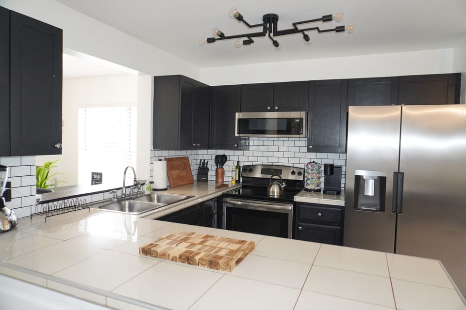 Kitchen with Coffee Station
