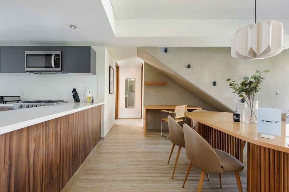 Fully equipped kitchen