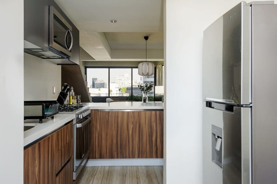 Fully equipped kitchen