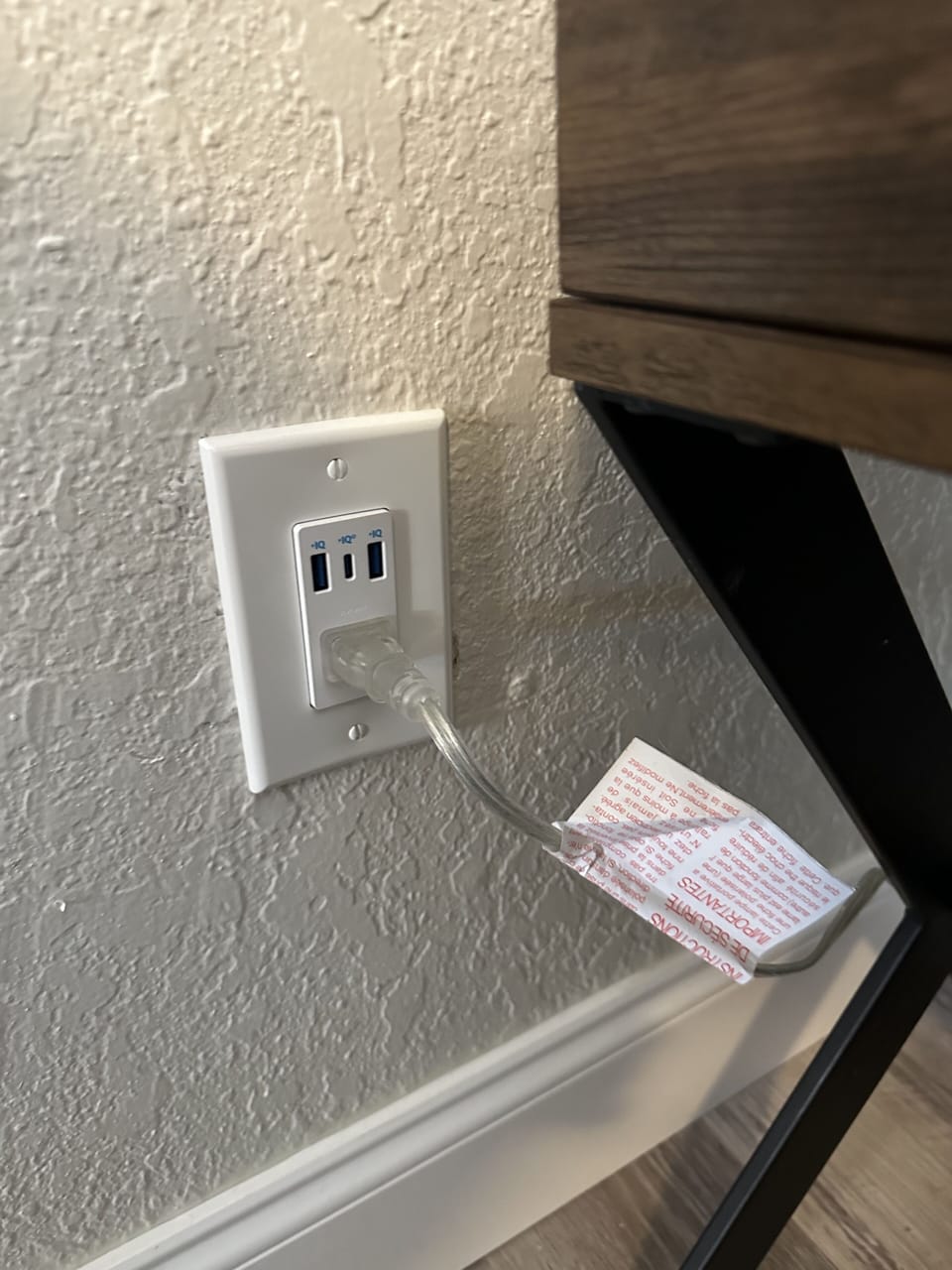 USB A/C outlets