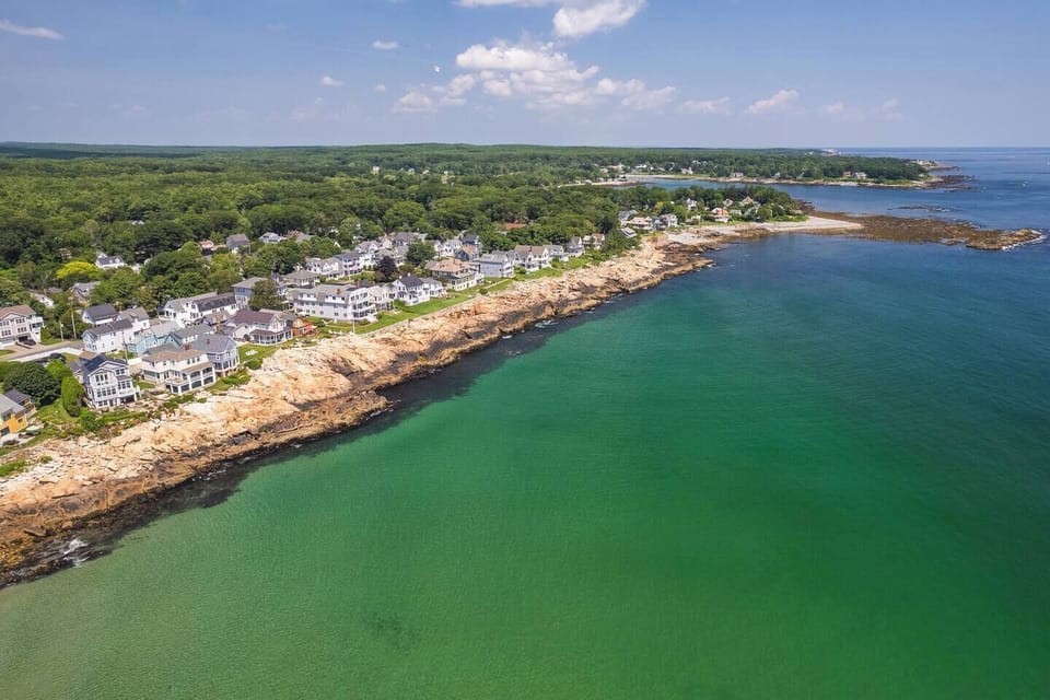 Aerial View and Cape Neddick