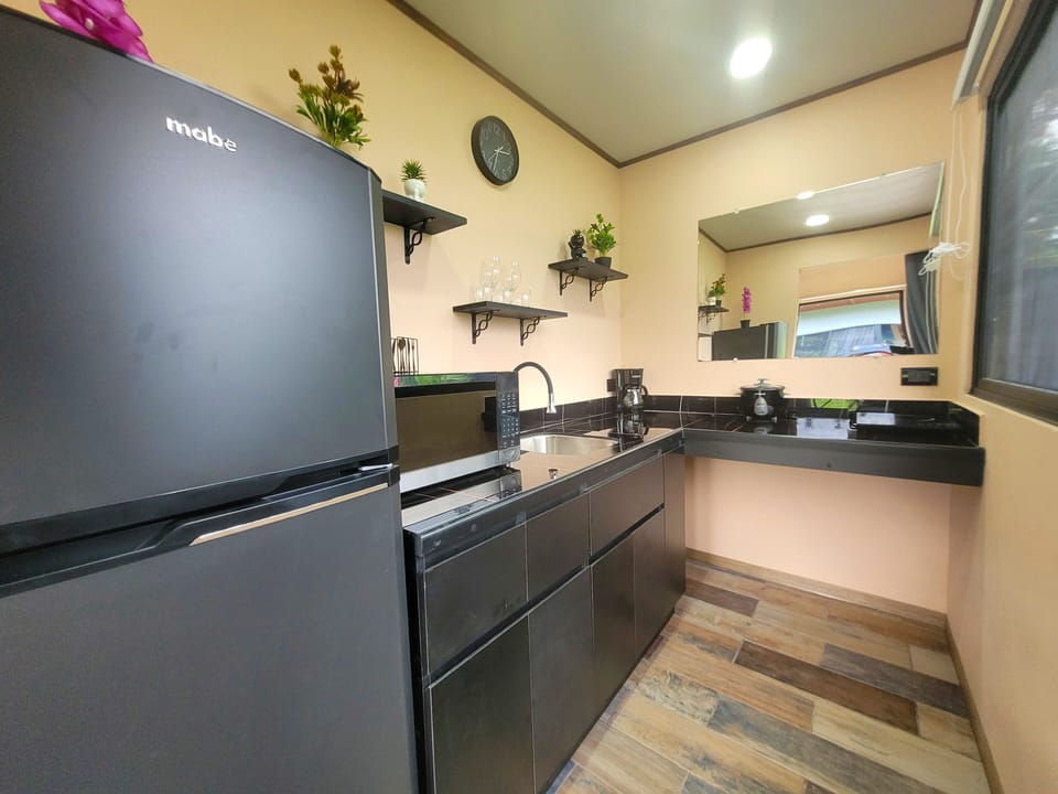 Mini kitchen ready to be use