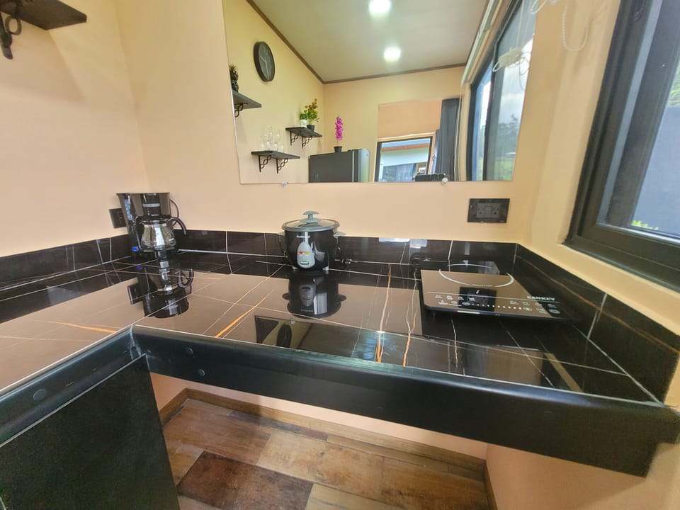 Mini kitchen ready to be use
