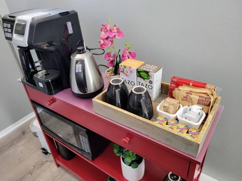 Sotcked coffee bar!