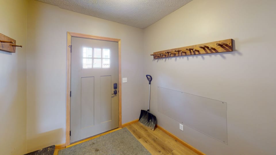 Floor, Flooring, Indoors, Hardwood, Door