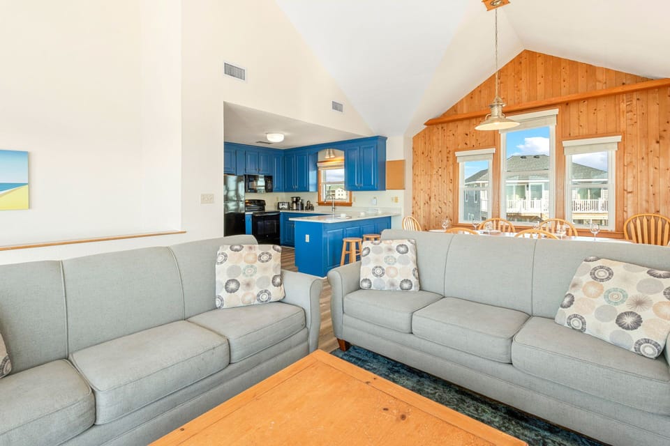 Surf or Sound Realty - 1182 - Island Breeze Avon - Great Room -5
