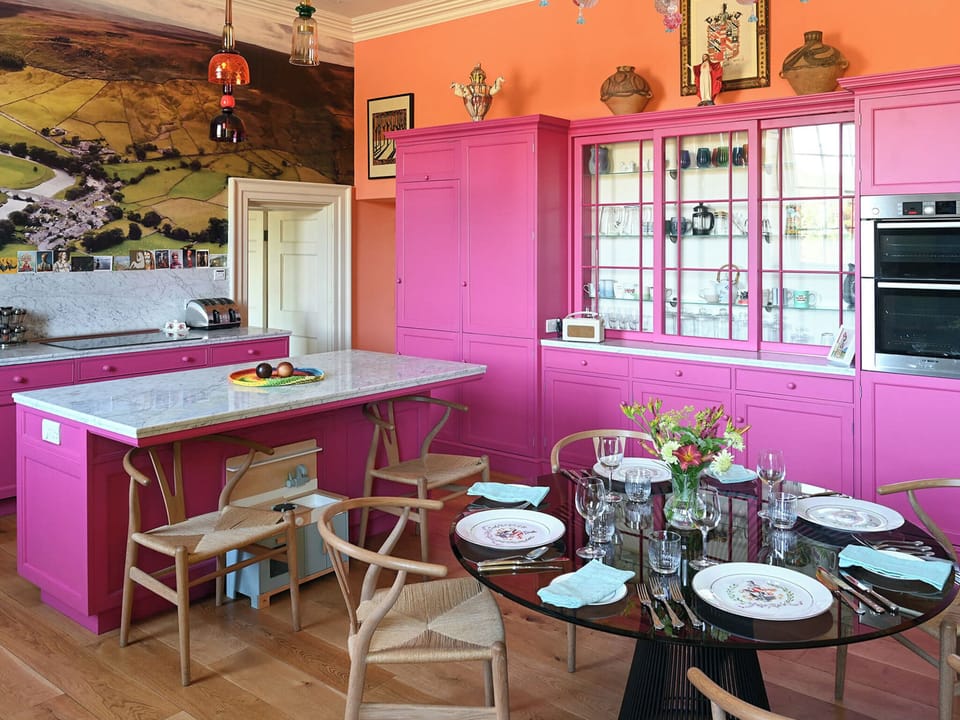 Kitchen/diner | Chapel Flat - Broughton Hall Estate, Broughton, near Skipton