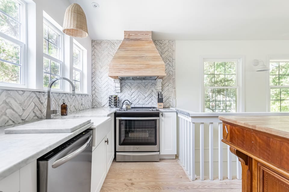 Second floor kitchen.