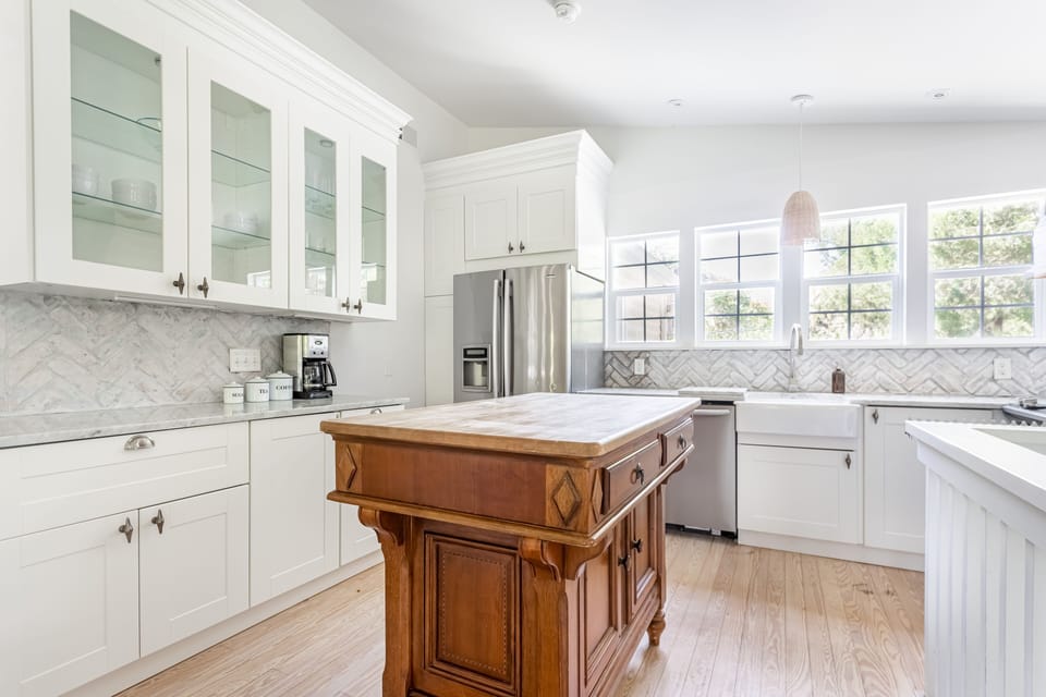 Second floor kitchen.
