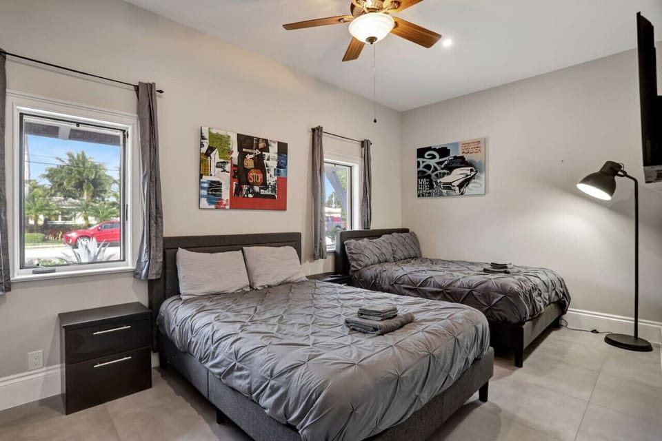 Sweet dreams guaranteed in this spacious haven with two queen-sized escapes.