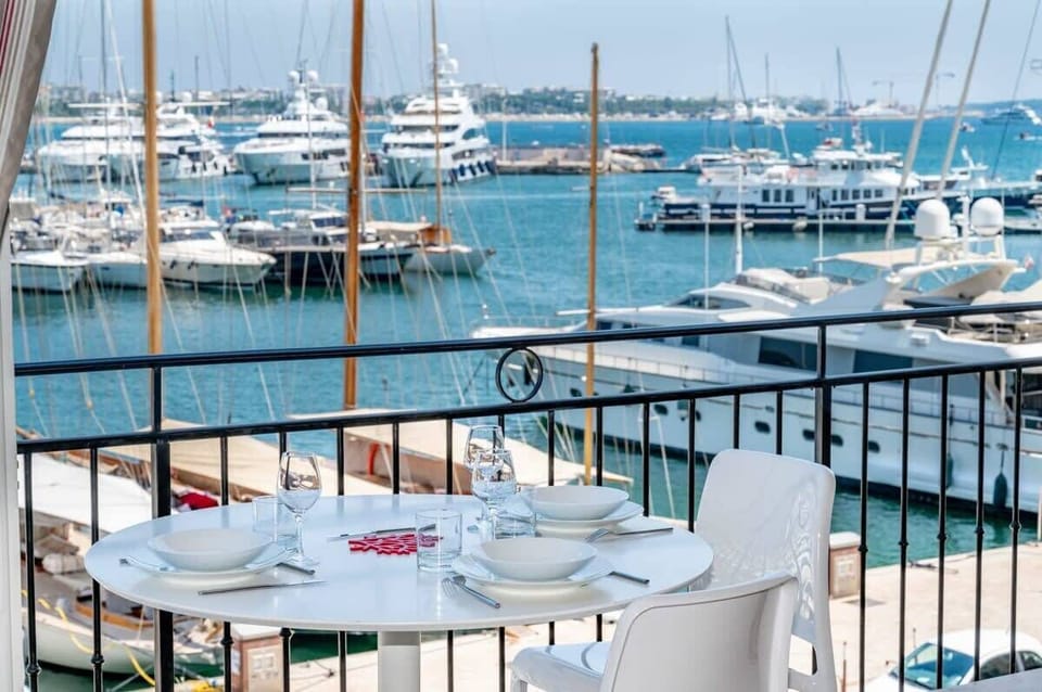 Sunny balcony with great view