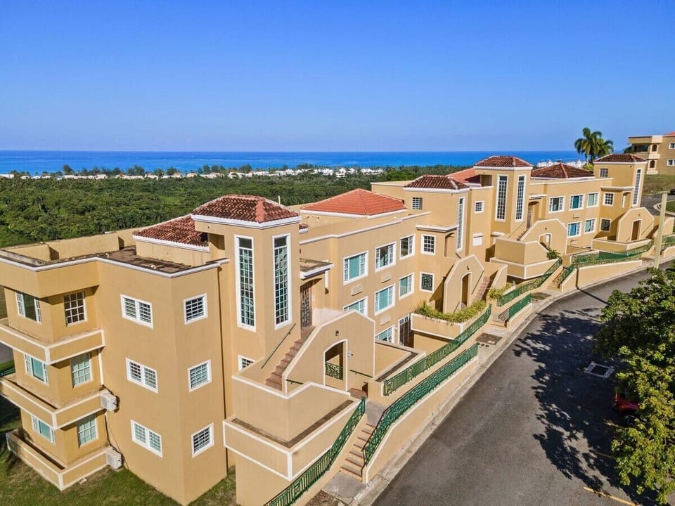 Aerial view of the community.