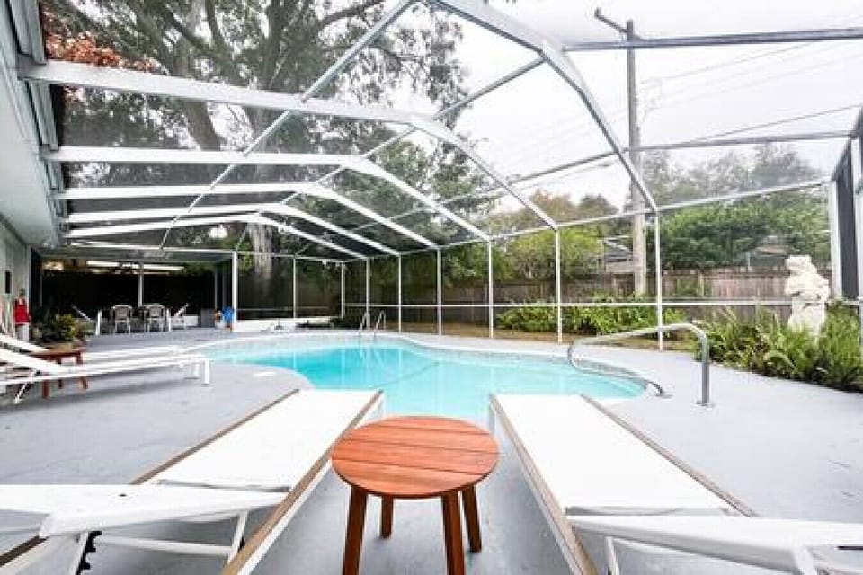 Stunning Private Pool w/ Multiple Seating Areas & Grilling Area(not pictured)