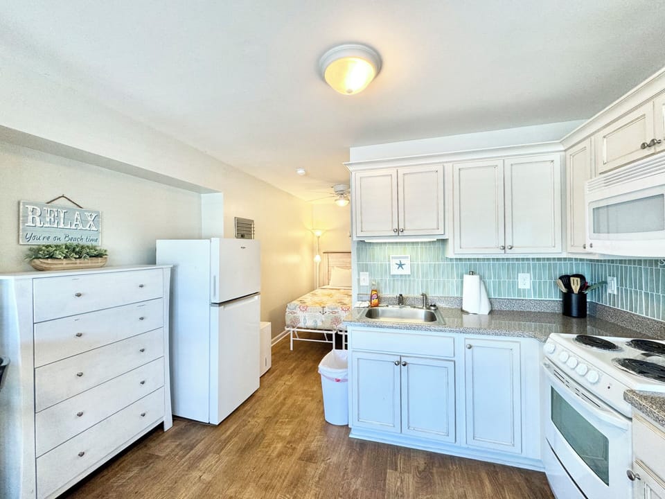 Kitchen area.