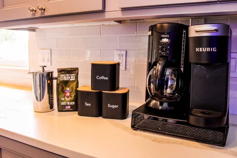 Coffee Bar .. Drip, Keurig, & French Press!