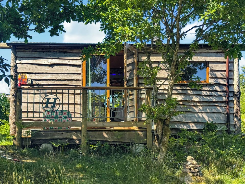 Outside of your Private retreat | Deer Close - Woodland Retreats, Millom