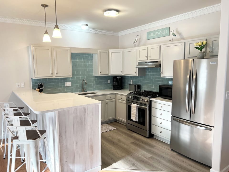 Brand new kitchen. 