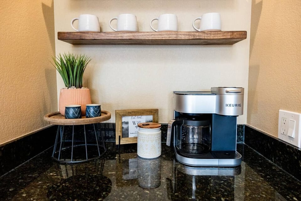Coffee area for your stay. 