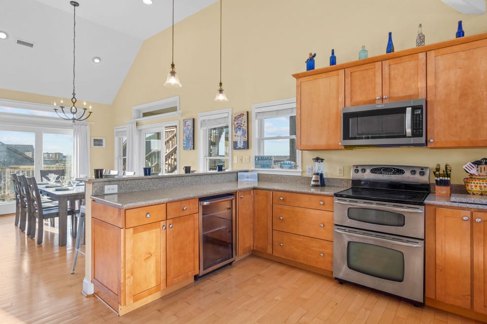 Surf or Sound Realty - 1184 - Hatteras At Last - Kitchen -2