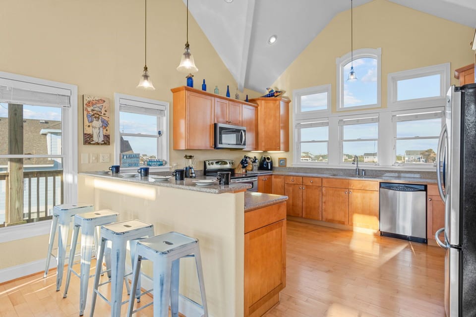 Surf or Sound Realty - 1184 - Hatteras At Last - Kitchen -1