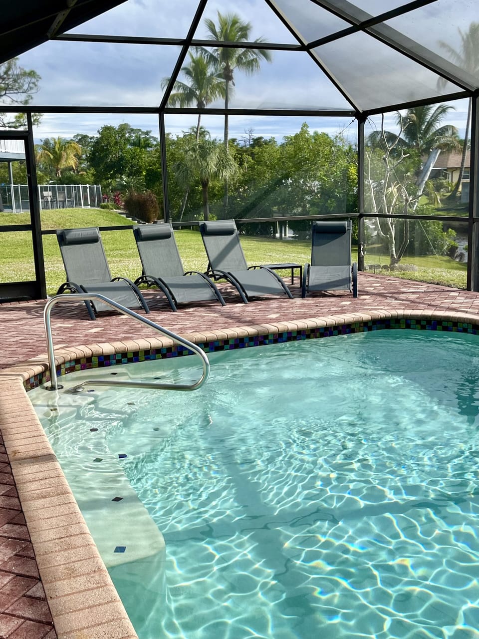 Lounge Chairs Poolside