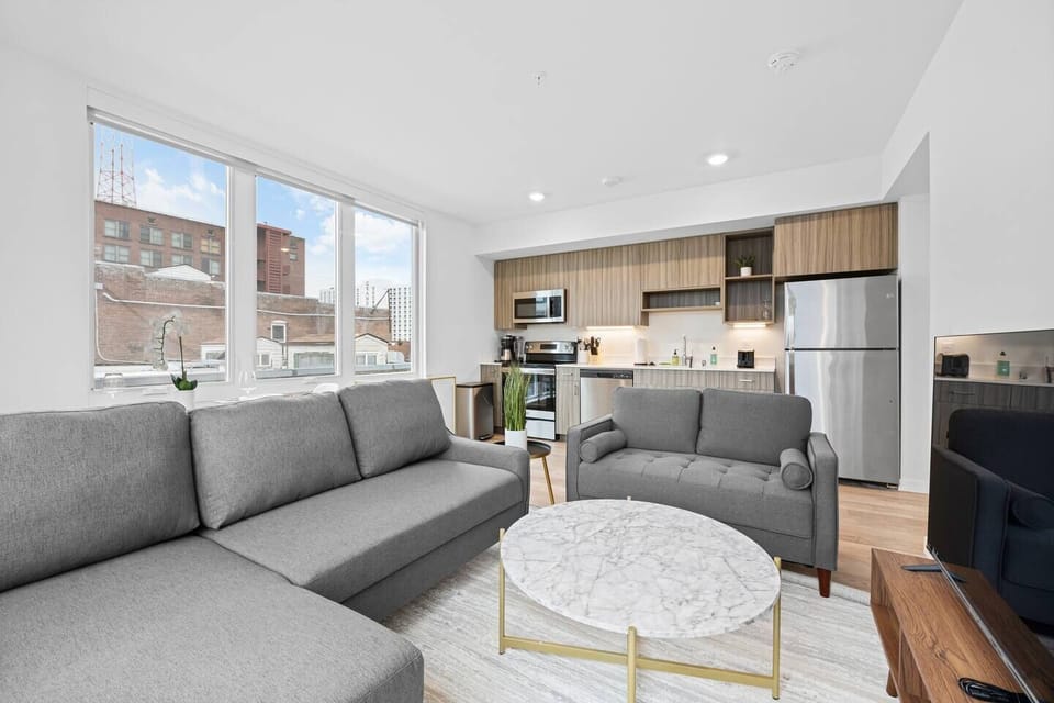 Relax on quality furniture in this welcoming space.

